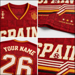 ChaoticClub Spain Soccer Personalized Mesh Jersey