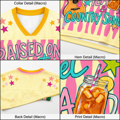 ChaoticClub Raised on Sweet Tea & Country Songs Mesh Jersey