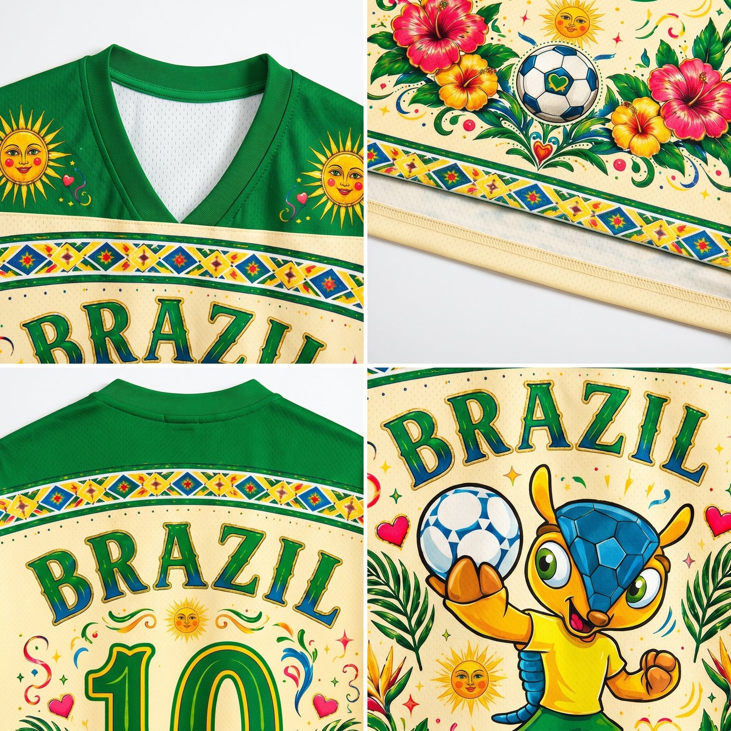 ChaoticClub Brazil Tropical Mesh Jersey