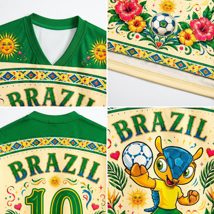 ChaoticClub Brazil Tropical Mesh Jersey