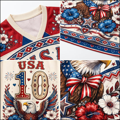 ChaoticClub Eagle USA Soccer Mesh Jersey