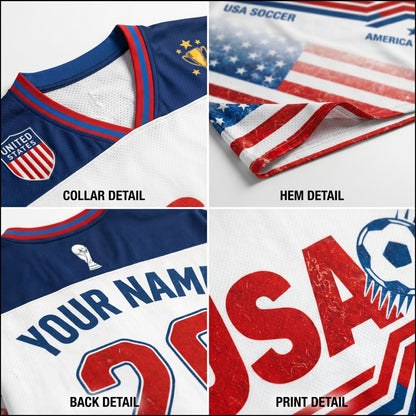 ChaoticClub USA Soccer America Vintage Mesh Jersey