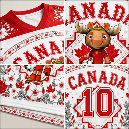 ChaoticClub Canada Soccer Deer Mesh Jersey