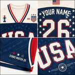 ChaoticClub American Stars Match 26 Personalized Mesh Jersey