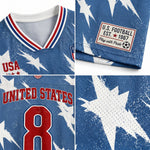 ChaoticClub Retro USA Soccer Star Vintage Mesh Jersey