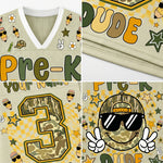 ChaoticClub Retro Back to School Smiley Face Mesh Jersey