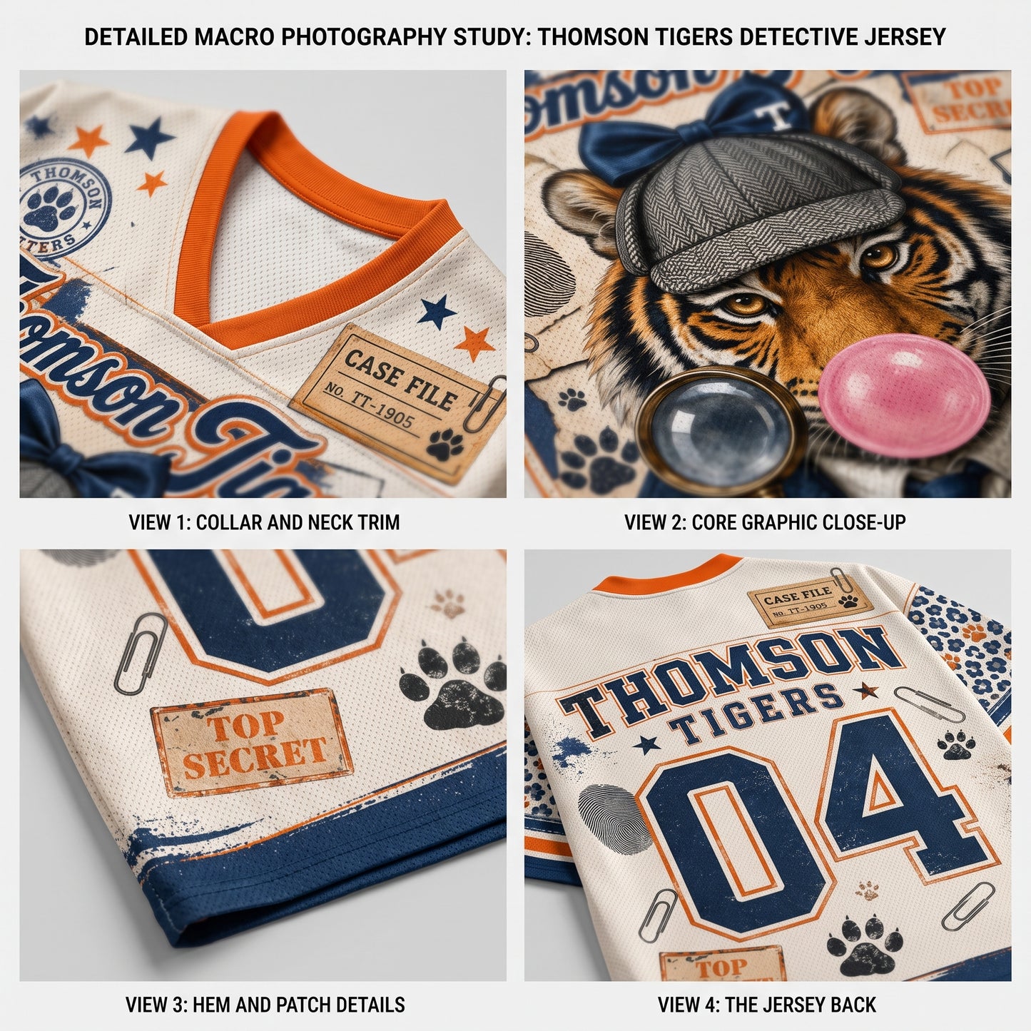 Chaotic Club Thomson Tigers Mascot Mesh Jersey
