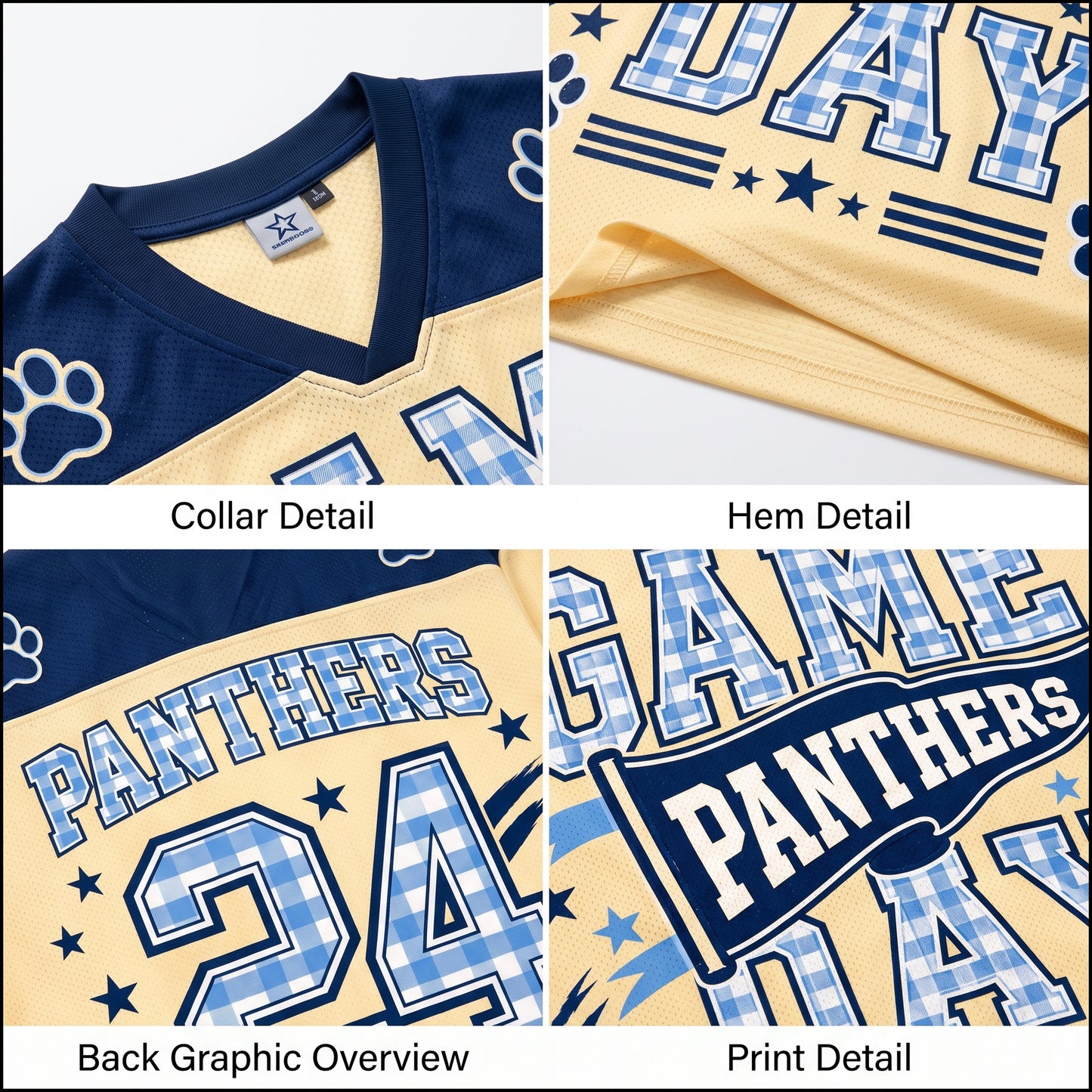 Chaotic Club Mascot Neon Test Day Game Day Mesh Jersey