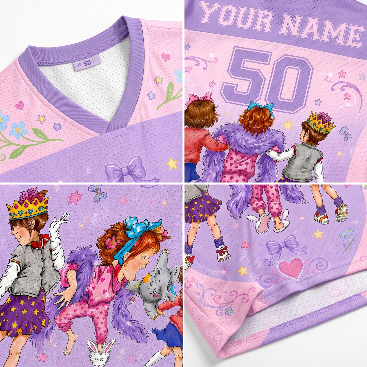 ChaoticClub  Jones Children's Book Back to School Mesh Jersey