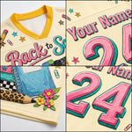 ChaoticClub Coquette Back To School Leopard Mesh Jersey