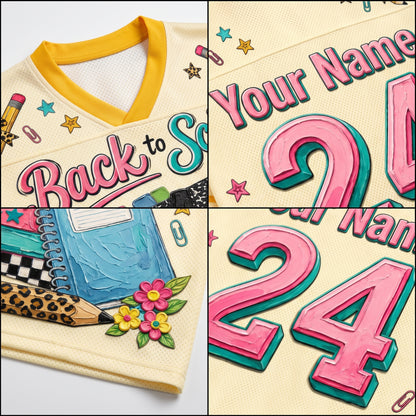 ChaoticClub Coquette Back To School Leopard Mesh Jersey