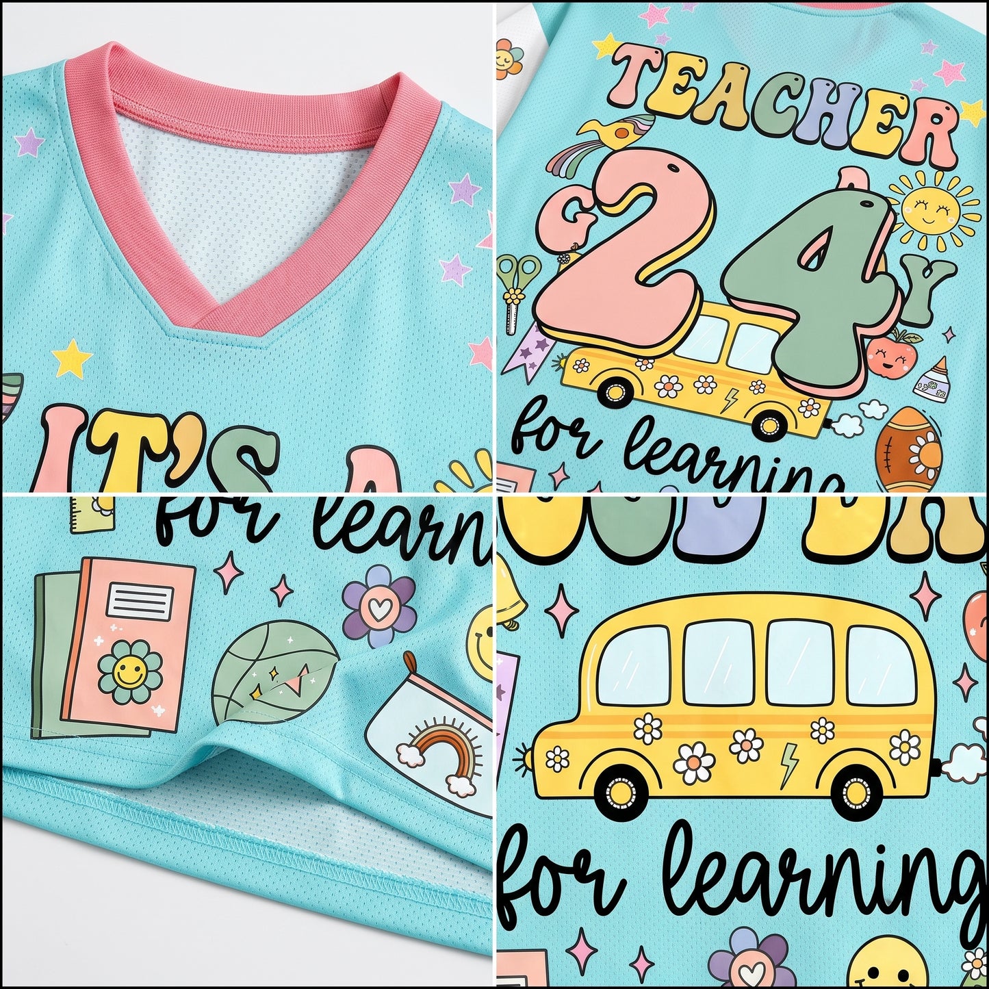 ChaoticClub It's A Good Day For Learning Mesh Jersey